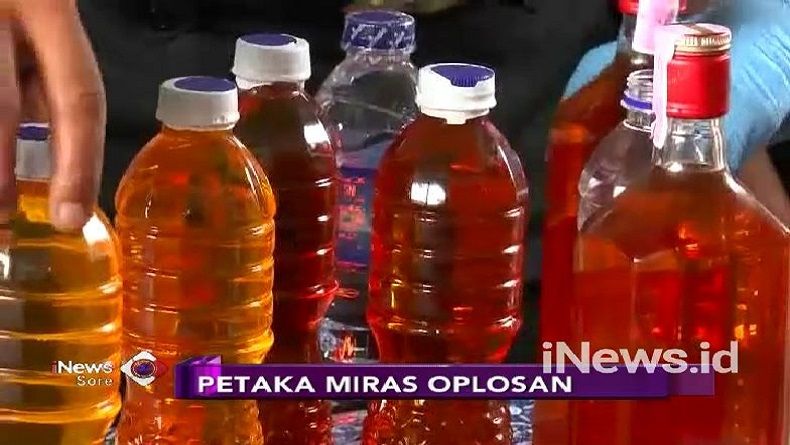 Dua Tewas dan Delapan Dirawat usai Pesta Miras Oplosan di Bekasi