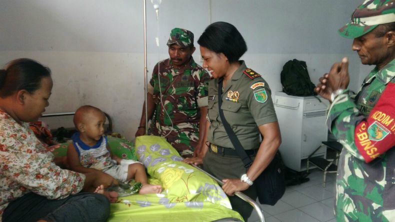 Mayor Chk (K) Yuliana, Srikandi Pertama Penjaga Perbatasan RI-PNG