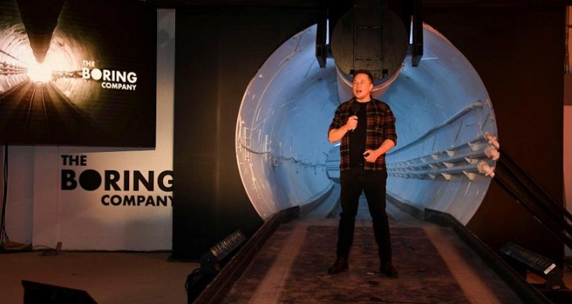 Elon Musk Resmikan Terowongan Bawah Tanah Pertama