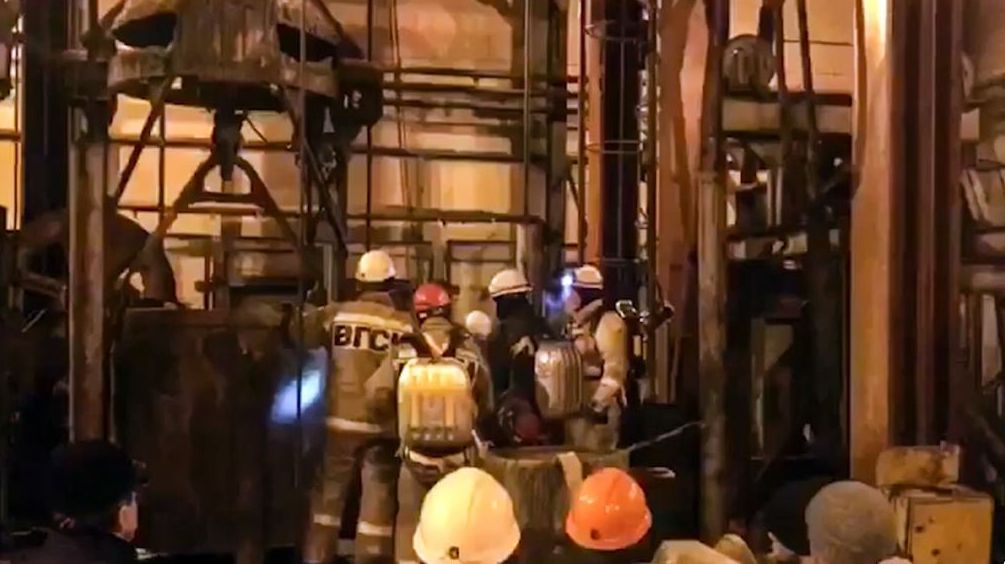 Kebakaran Landa Tambang Garam di Rusia, 9 Pekerja Terjebak