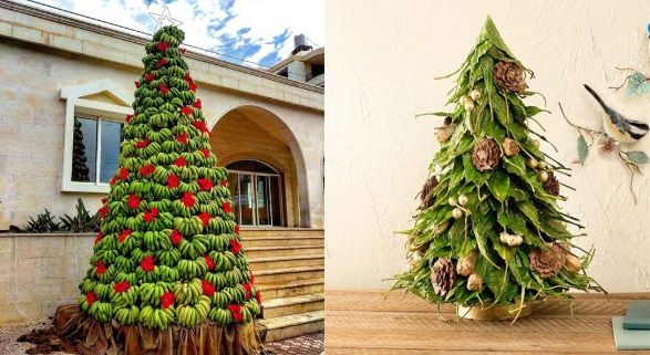5 Keunikan Perayaan Natal di Dunia, Ada Pohon Natal dari Pisang 