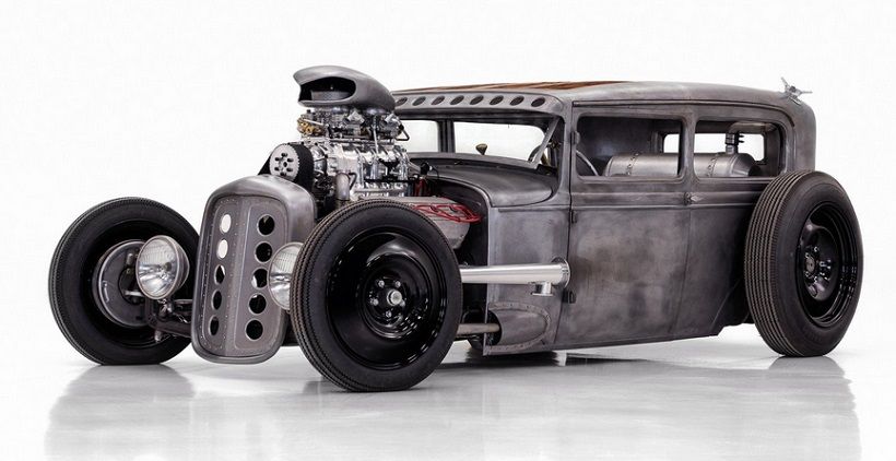 Mobil Modifikasi Ford Model A Buatan 1930 Hot Rod Siap Dilelang