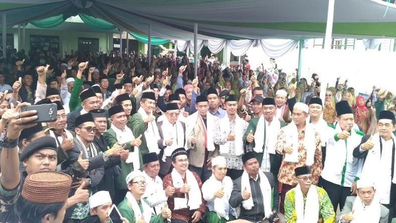 NU se-Bogor Raya Deklarasi Dukung Jokowi-Ma'ruf