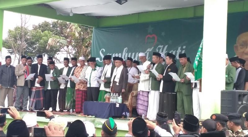 Cawapres Ma'ruf Amin: Jokowi Lebih Banyak Didukung Ulama