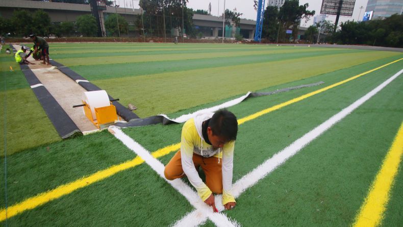 Sambut Musim 2019, Persija Gelar Latihan di Lapangan Baru