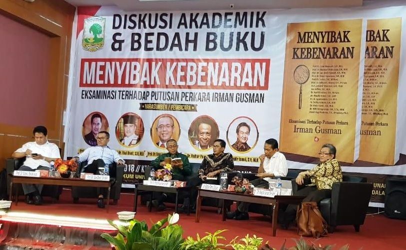 Para Pakar Hukum Nilai Irman Gusman Tak Bersalah di Kasus Impor Gula