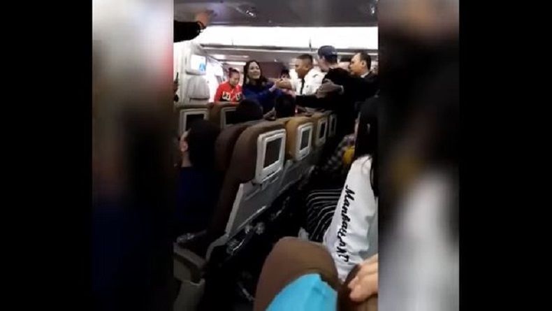 Viral Kericuhan di Dalam Pesawat Garuda, Ini Kronologinya
