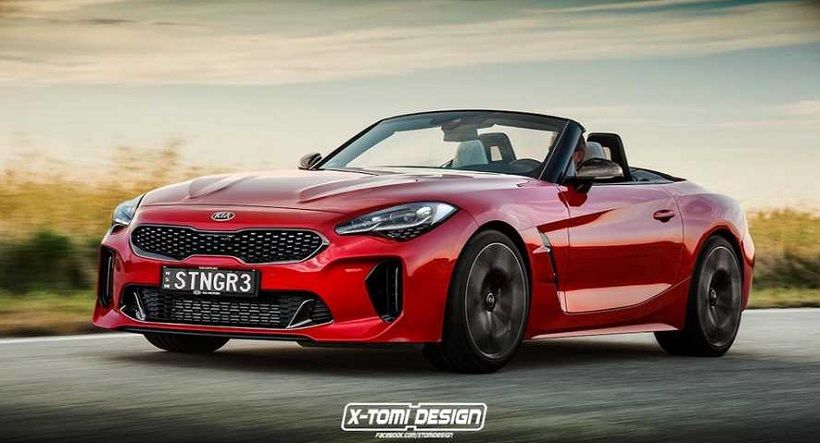 Begini Wajah Kia Stinger bila Disulap Bergaya BMW Z4