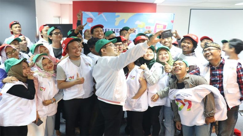 Optimalkan Medsos Kiai Ma'ruf, TKN Gelar Influencer NgaGoak di Bandung