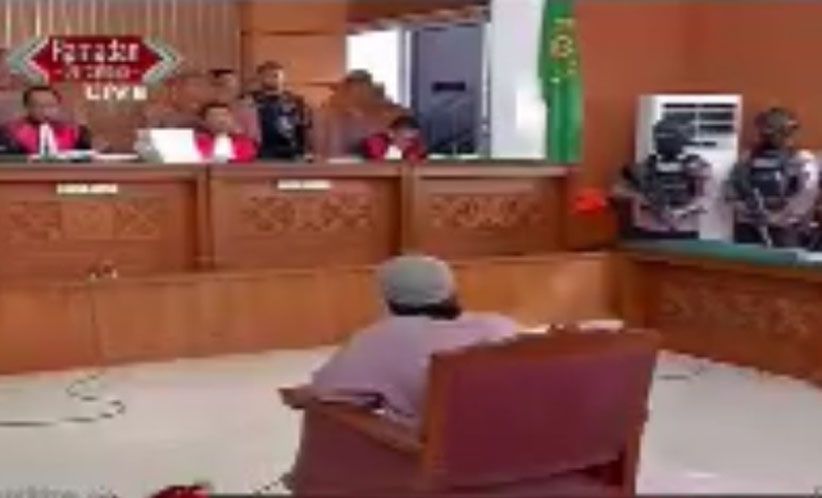 Sidang Perkara Bom Thamrin, Aman Abdurrahman Dituntut Hukuman Mati
