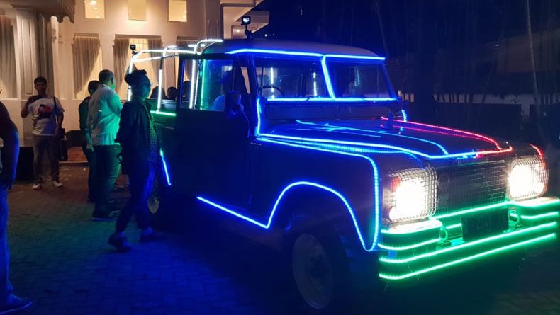 Jokowi-Ma'ruf dan Pendukungnya ke KPU Gunakan 10 Mobil Offroad