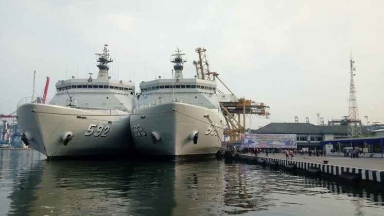 2 KRI Berangkatkan Keluarga Korban Lion Air ke Perairan Karawang