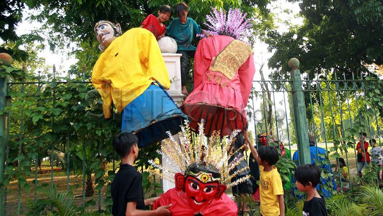 Satpol PP DKI Larang Ondel-ondel Dipakai untuk Mengamen dan Mengemis