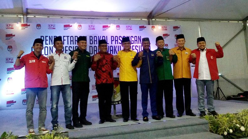 9 Sekjen Parpol Koalisi Jokowi ke KPU Konsultasi Pendaftaran Capres