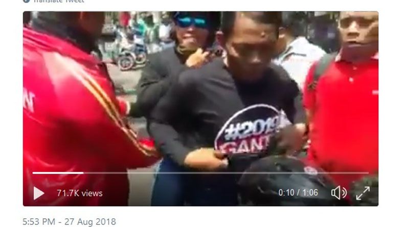 Muhammadiyah Protes Aksi Sweeping Pengguna Kaus #2019GantiPresiden