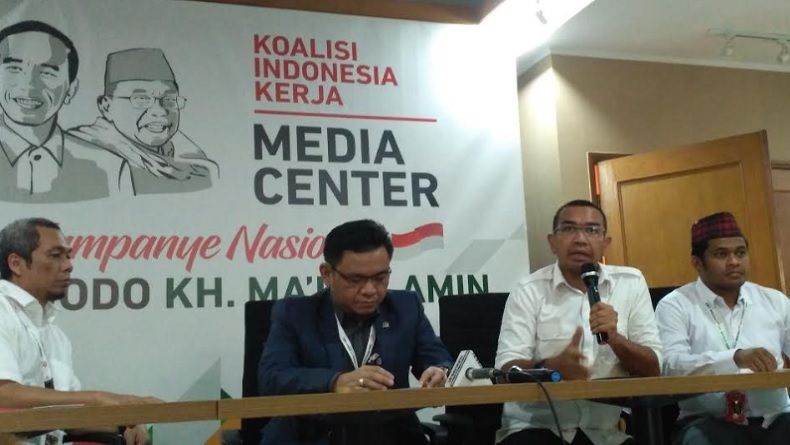 Jubir TKN Jokowi-Ma'ruf: Visi Misi Prabowo-Sandi Mirip Orde Baru