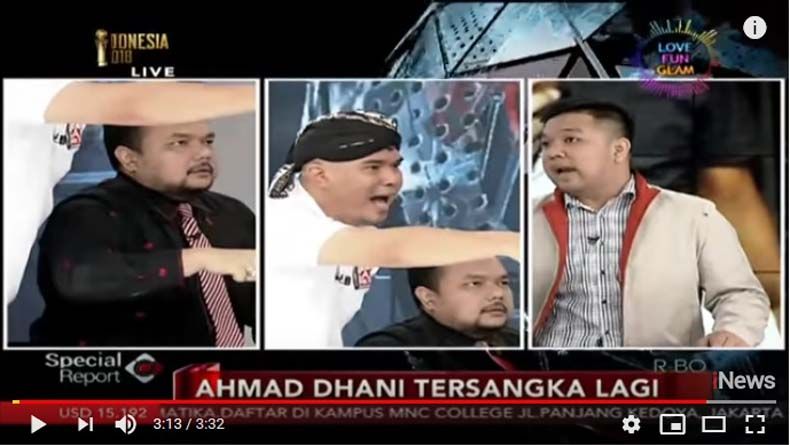 Debat Sengit Hate Speech dan Persekusi, Ahmad Dhani Tinggalkan Acara