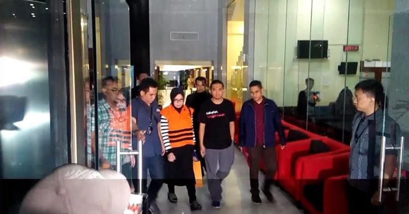 Eni Saragih Dituntut 8 Tahun Penjara Perkara Suap PLTU Riau-1