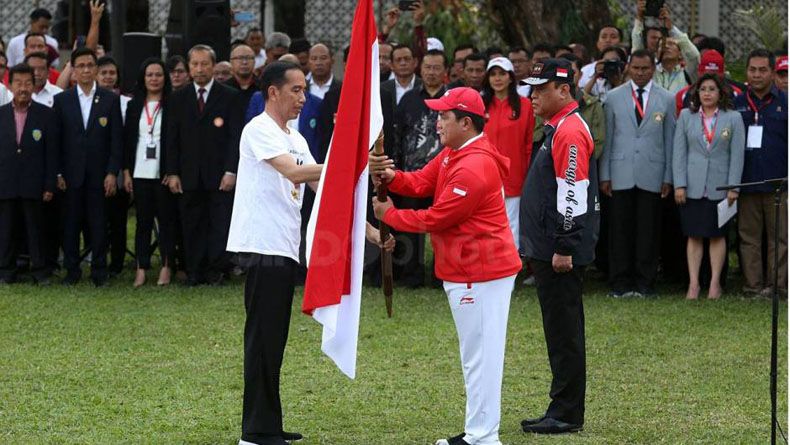 Jokowi Sebut Penunjukan Ketua TKN Erick Thohir Sebelum Asian Games