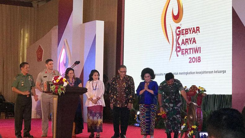 Panglima TNI Buka Acara Gebyar Karya Pertiwi