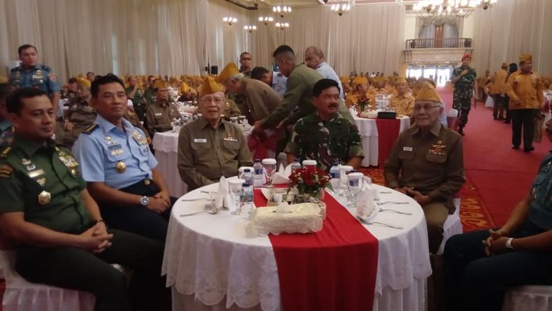 Panglima TNI Gelar Pertemuan dengan Veteran