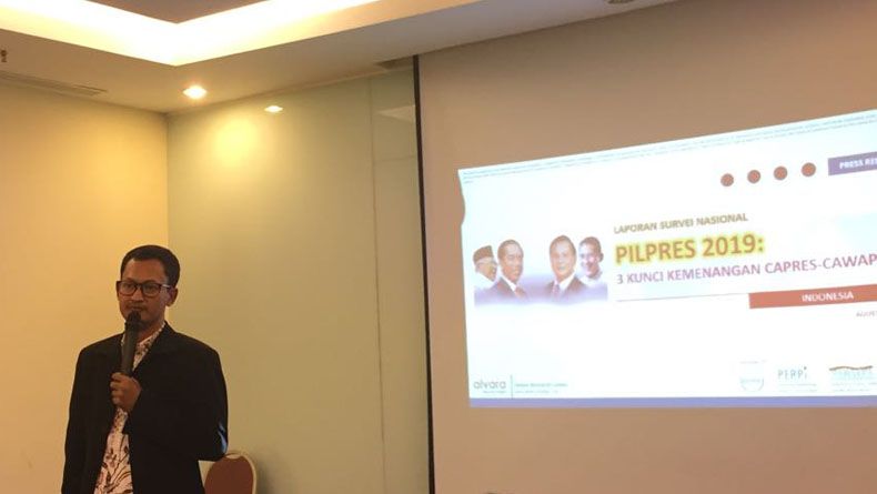 Survei Alvara Ungkap 3 Kunci Memenangkan Pilpres 2019