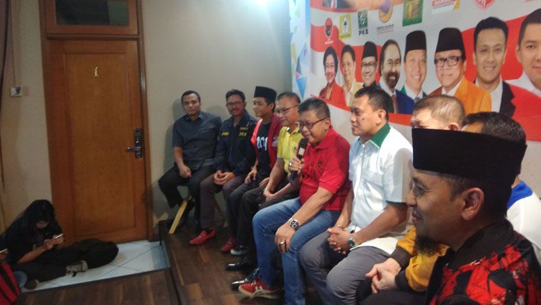 Simbol Politik 4 Menu Makanan Pertemuan Sekjen Parpol Koalisi Jokowi