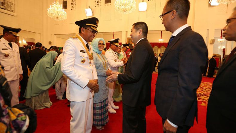 Pesan Ketua Umum Partai Perindo kepada 9 Gubernur yang Baru Dilantik