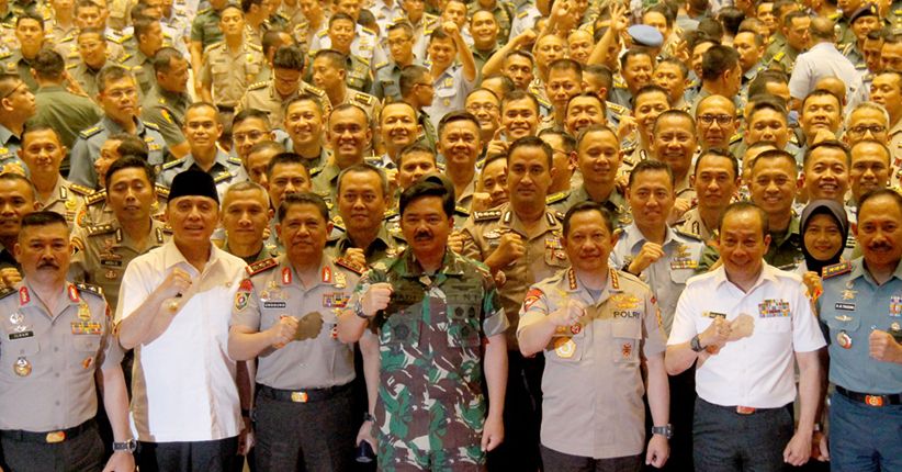 Netralitas TNI dan Polri Kunci Keberhasilan Pemilu 2019