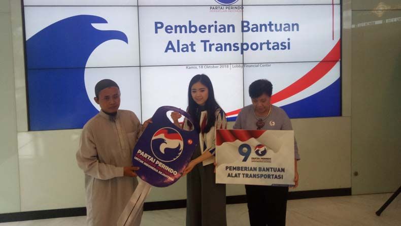 Kartini Perindo Berikan Bantuan Kendaraan untuk Penderita Polio