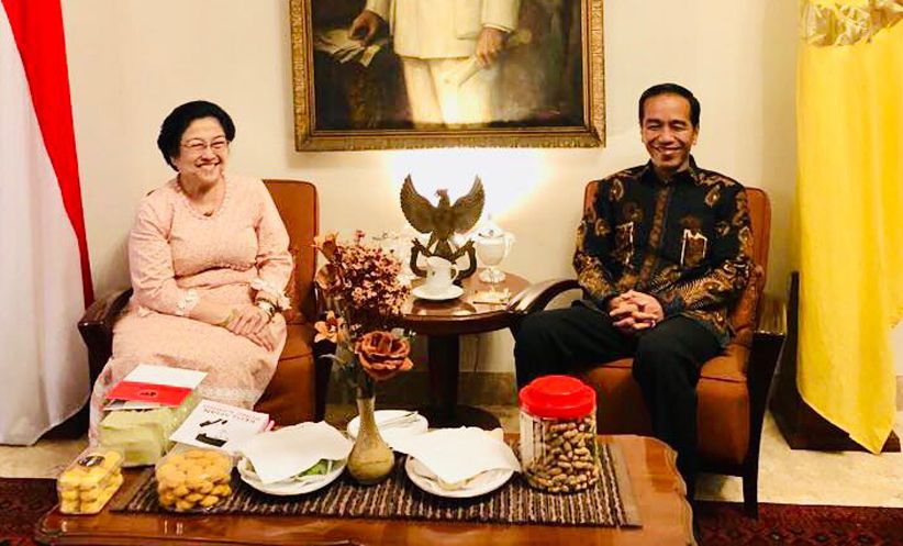 Jokowi-Mega Bahas Cawapres di Batu Tulis Bogor