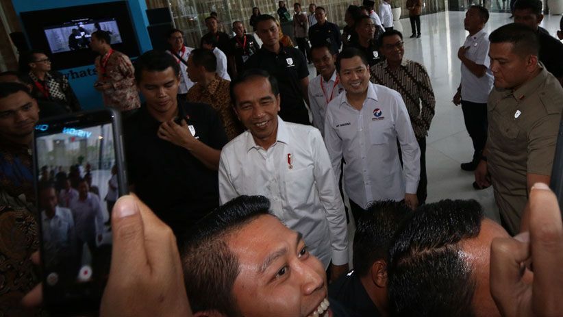 Pemilu 2019, HT Minta Caleg Perindo Belajar dari Jokowi