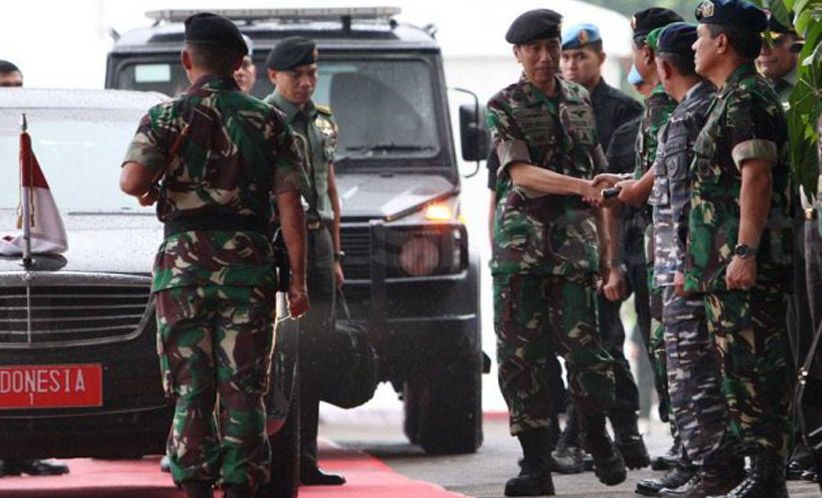 Jokowi Lepas 970 Pasukan Perdamaian TNI ke Kongo dan Lebanon