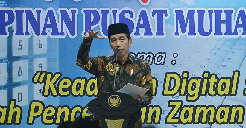 Jokowi Buka Persaingan Ketua Umum Partai Berebut Cawapres