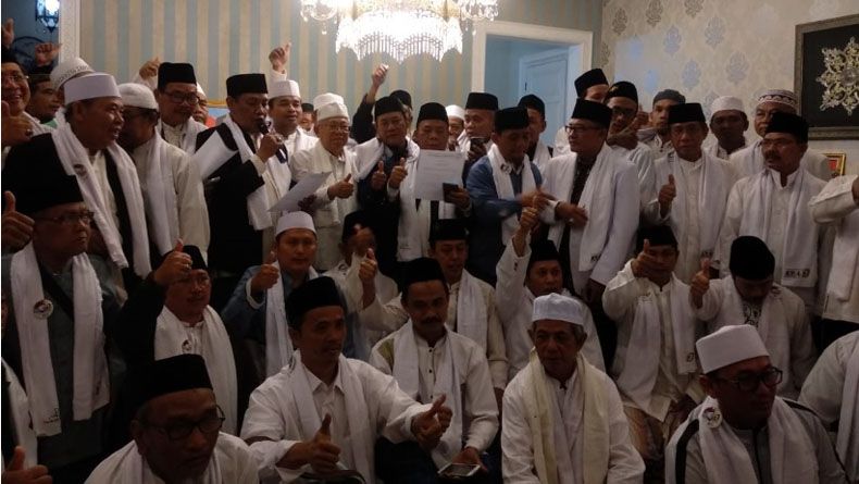 Ulama NU se-Jakarta Pusat Deklarasi Dukungan untuk Jokowi-Ma'ruf
