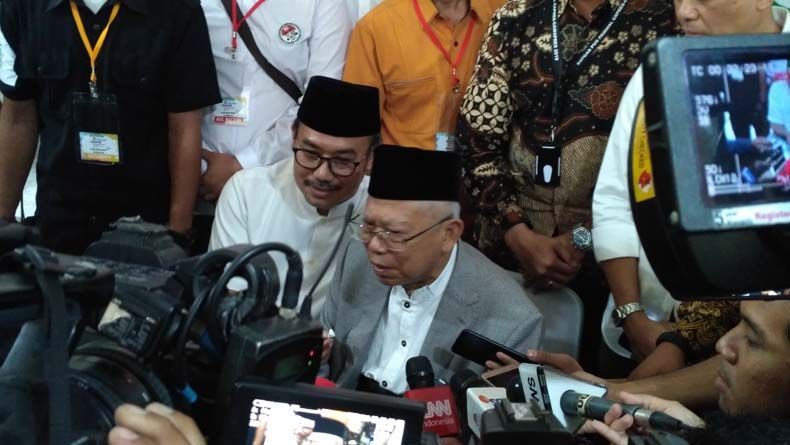 Ma'ruf Nilai Jokowi Pantas Masuk Daftar Muslim Berpengaruh di Dunia