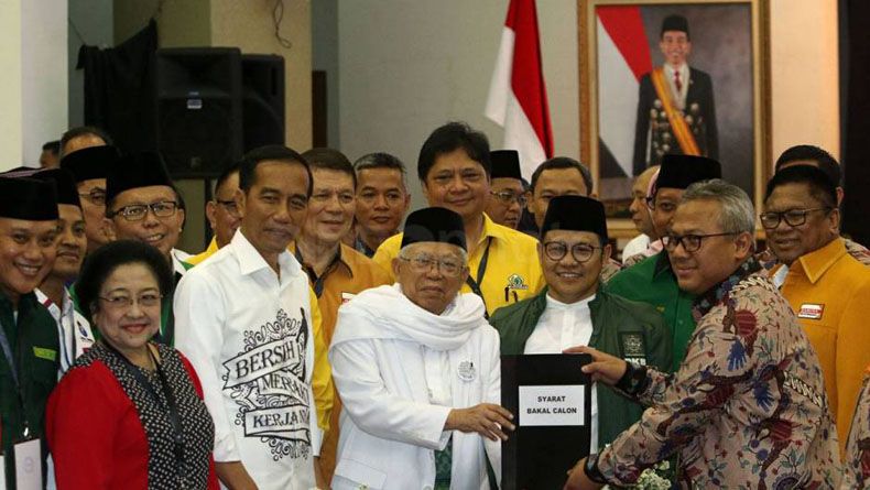 Maruf Amin Minta Jokowi Diberikan Kesempatan Kedua Pimpin Indonesia