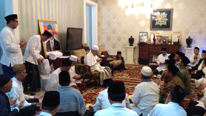 Ma'ruf Amin Bertemu Kiai dan Ulama se-Jakarta Barat