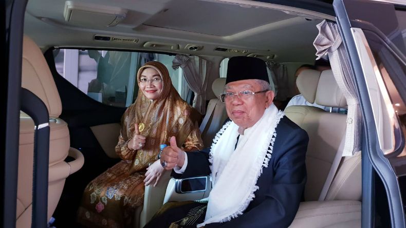 Safari Politik Ma'ruf ke Ponpes di Sukabumi, Emban Misi Khusus Jokowi