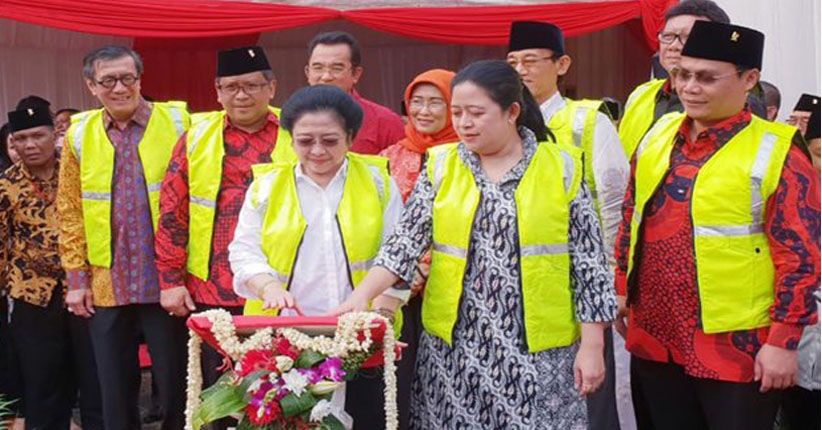 Mega Bangun Masjid At-Taufiq di Area Kantor DPP PDIP