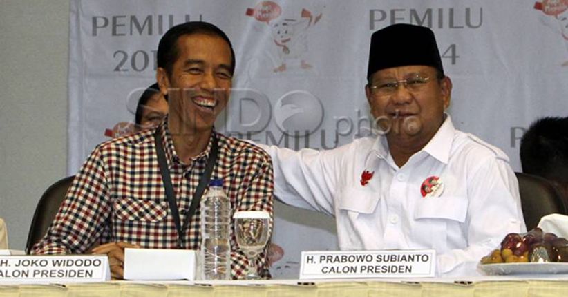 Hasil Survei, Elektabilitas Jokowi Kalahkan Prabowo dengan 2 Catatan