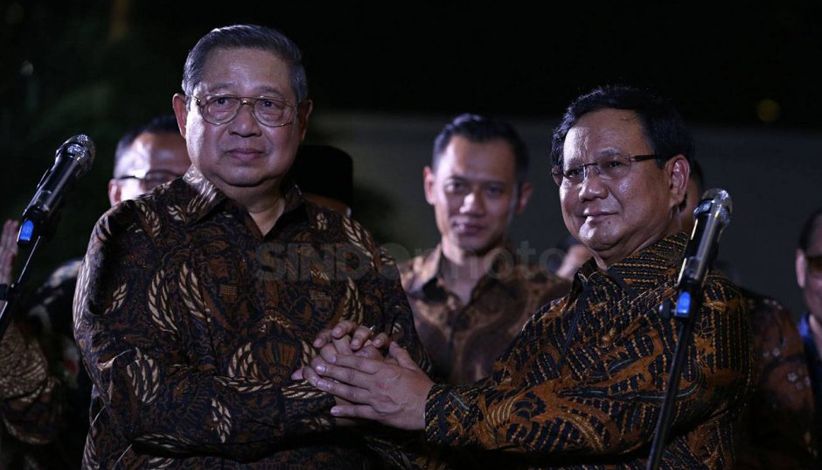 Pertemuan Empat Mata Prabowo-SBY Tak Khusus Bahas Ustaz Somad