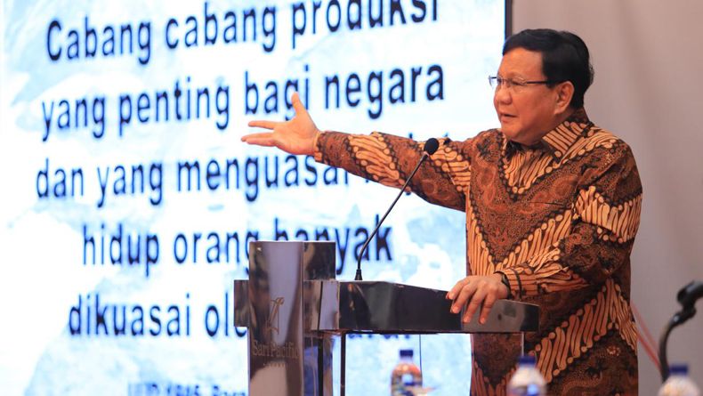Prihatin Kondisi Pertahanan Bangsa, Prabowo Kutip Pernyataan Ryamizard