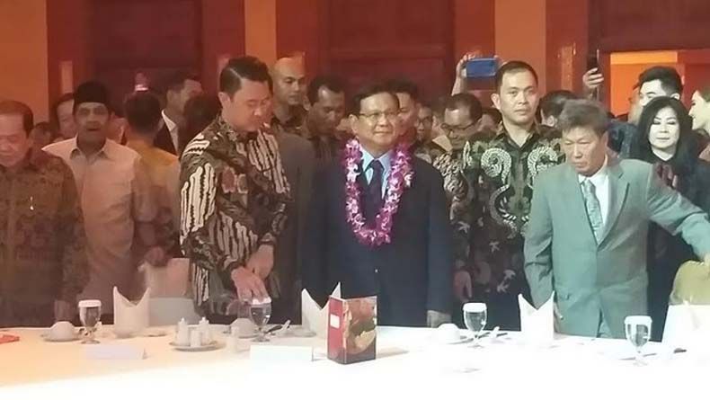 Prabowo Subianto Bertemu Masyarakat Tionghoa
