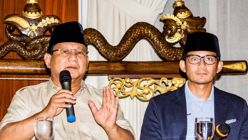  Persiapan Debat Perdana, Prabowo-Sandi Gelar Rapat di Hambalang