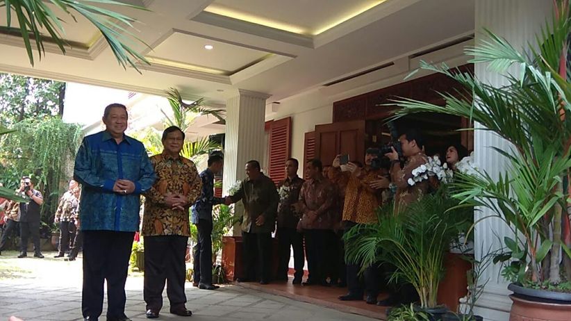 Prabowo dan SBY Bertemu Pagi Ini di Mega Kuningan Bahas Koalisi