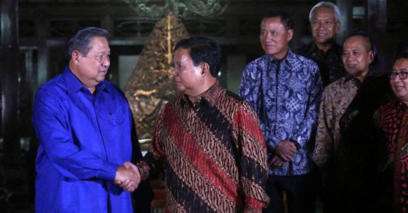 Demokrat Tolak Kehadiran Prabowo ke Rumah SBY