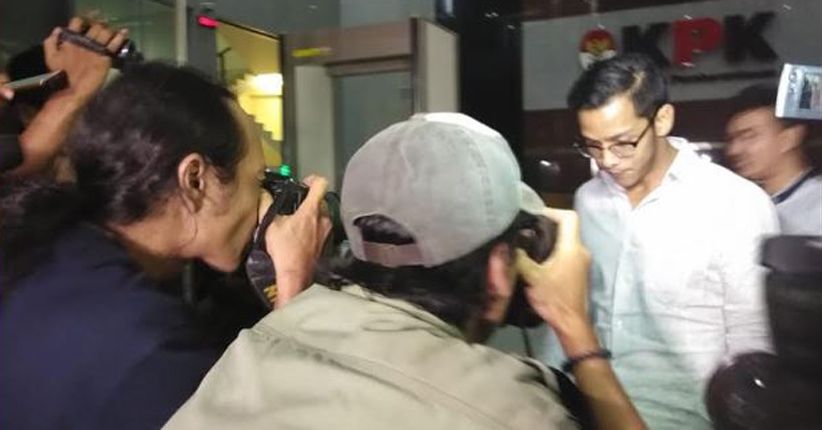 Setnov dan Anaknya Diperiksa KPK, Rheza Herwindo Bungkam