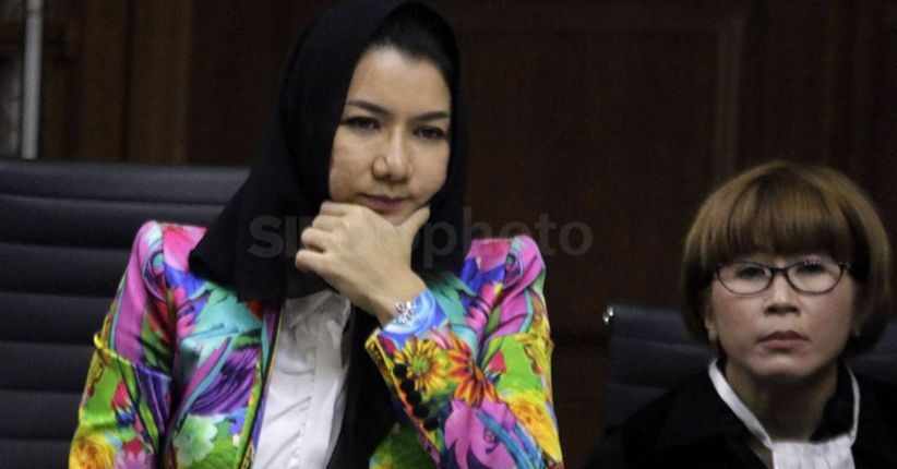 Bupati Rita Widyasari Dituntut 15 Tahun Penjara