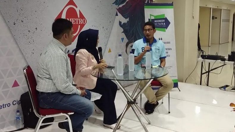Hadiri Job Fair, Sandi Berbagi Tips Melamar Kerja Zaman Now